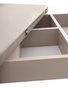 Hanah Home Dolunay - 1285 Mesa de comedor extensible Mocha ligera